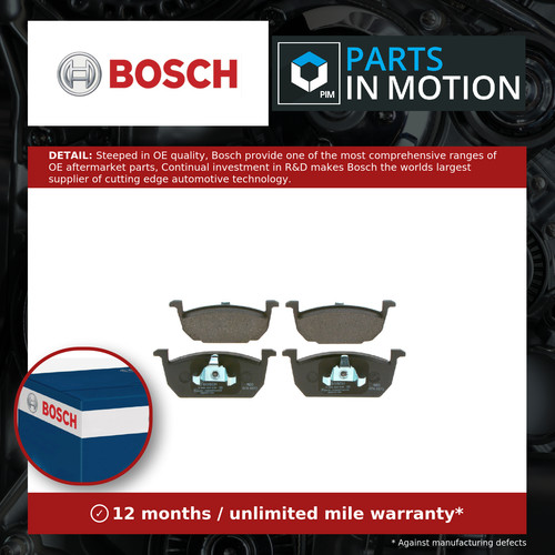 Brake pads set front - set,