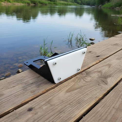Marine outboard motor bracket - marine,