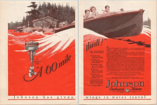 Johnson outboard motors - motors, speed