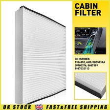 1x Pollen/Cabin Filter Replace
