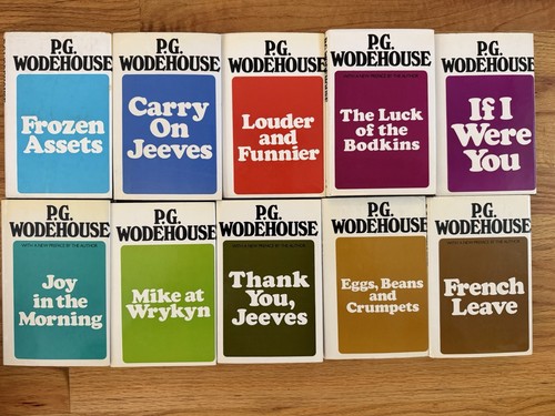 Lot wodehouse hardcover - 10,