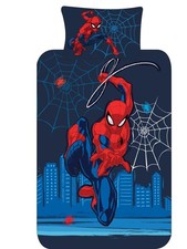 Disney Marvel Spiderman City Single Bedding Set Reversible Duvet Cover