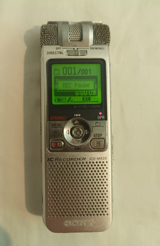 Sony icd mx20 digital - icd-mx20,