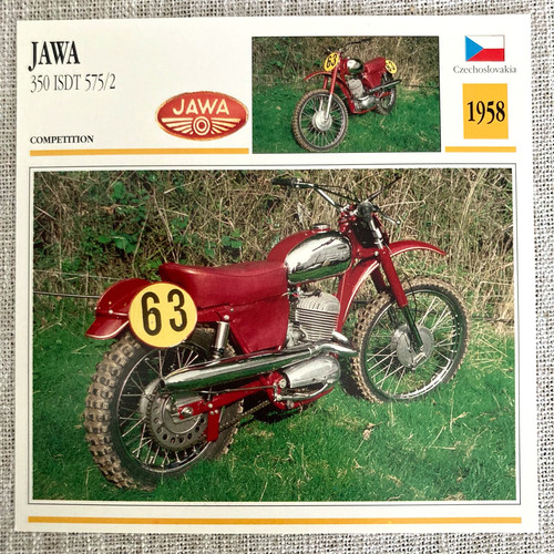 Jawa 350 isdt 575 1958 - isdt,