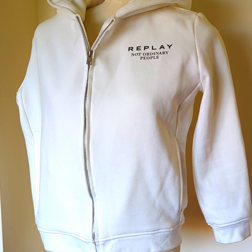 Replay women white - women, hooded
