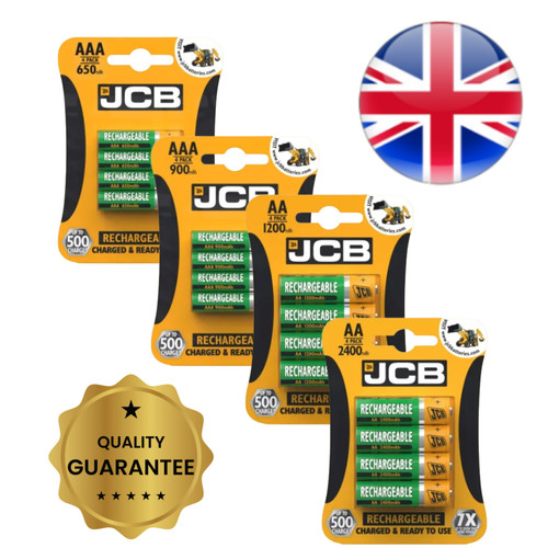 Jcb aaa rechargeable - aa,
