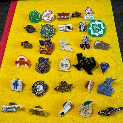 Job lot pin badges bulk - lot,