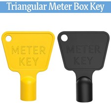 Triangular utility meter key - triangular,