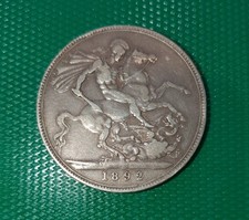 1892 Victoria Silver Crown