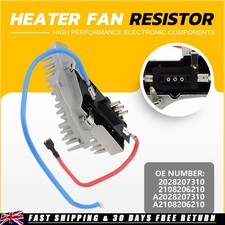 Heater / Blower Resistor fits MERCEDES C180 W202 1.8 93 to 00 Regulator Rheostat