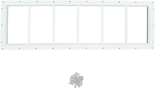 Shed transom window for - shed,