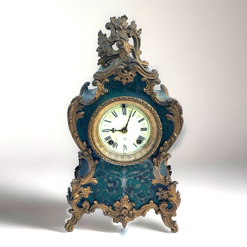 Antique ansonia clock company - ansonia,