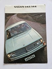 VOLVO 142 144 SALES BROCHURE