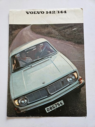 Volvo 142 144 sales - 142, brochure