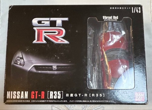 Bandai nissan r r35 - bandai, 1/43