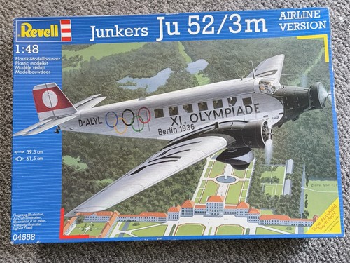 Revell junkers ju52 3m - revell, 1/48