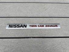 Nissan Skyline R32 R33 GTR Engine Badge Emblem RB26DETT 1of 2