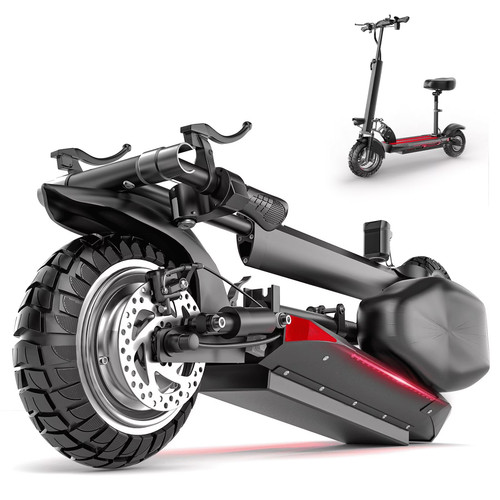 Electric scooter with - 10'',