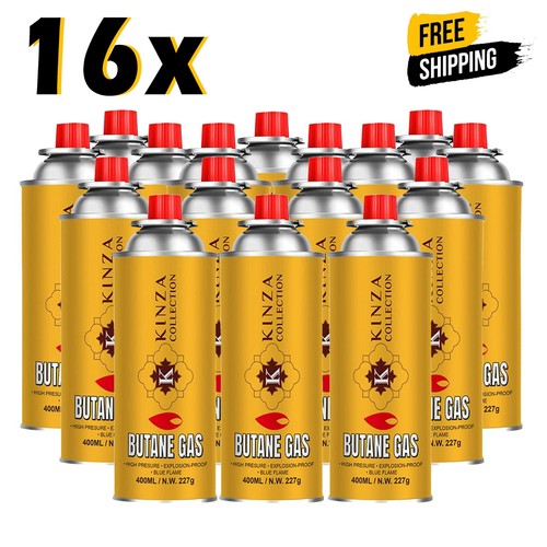 16x butane gas - gas, bottles