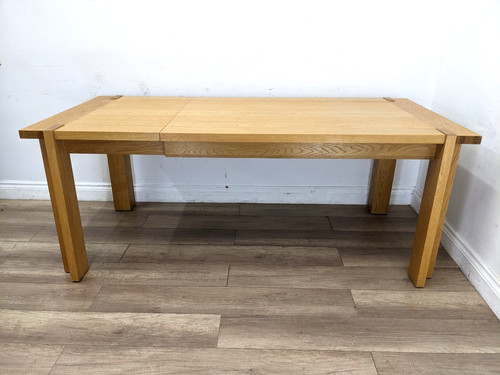 Dining table solid oak - table,