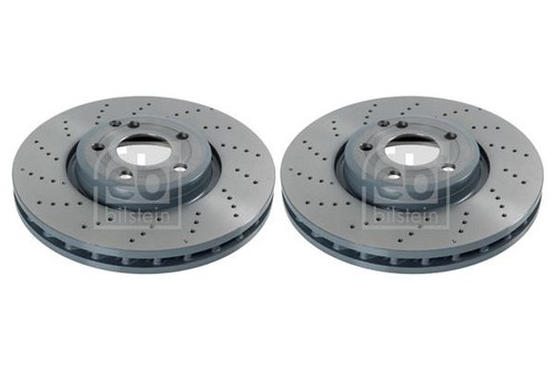 Brake discs front - front, fits