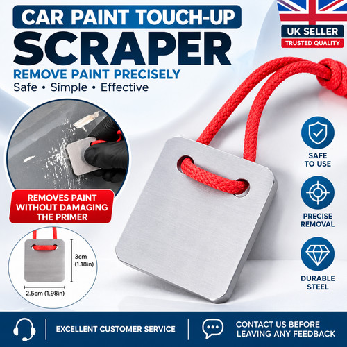 Car paint runs removal - car, tools