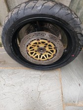 SUZUKI BANDIT 1200 MK2 FRONT WHEEL WITH DISCS AND TYRE 