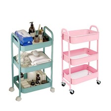 3-Tier Beauty Rolling Trolley