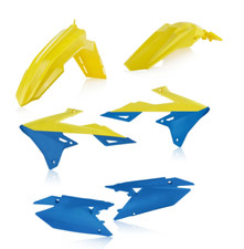 Suzuki RMZ 450 2018 Plastic Kit Yellow Blue