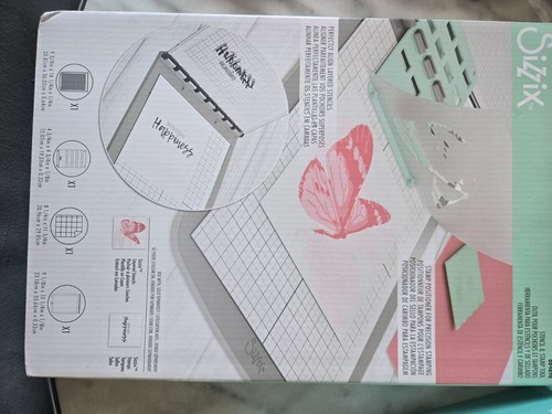 Sizzix stencil stamp - sizzix,