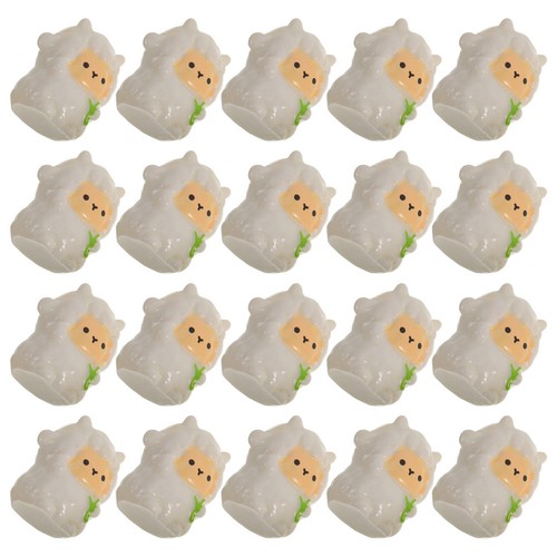 Pcs miniature resin sheep - resin,
