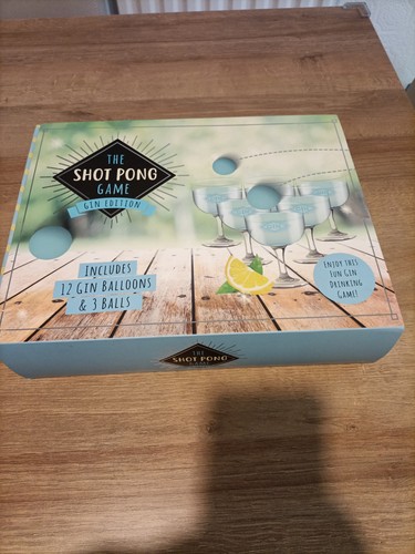 The shot pong game gin - shot,