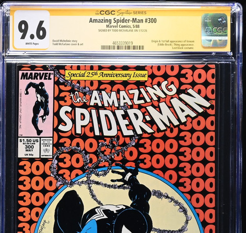Amazing spider man 300 cgc - 300, 9.6
