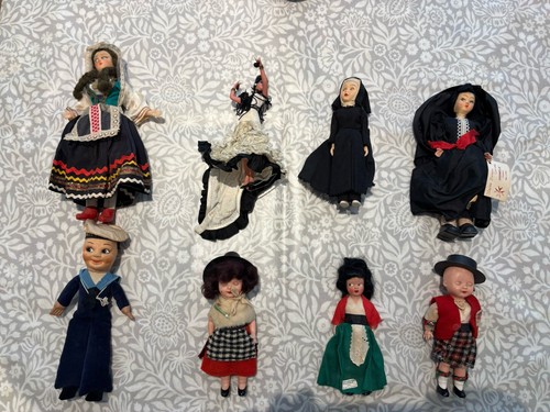 Vintage touristic dolls - 8,