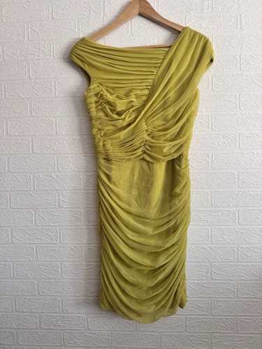 Tadashi shoji chartreuse green