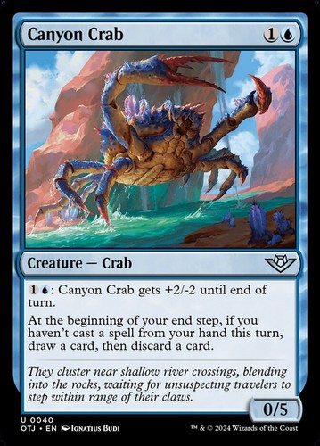 Canyon crab otj - crab, |