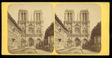 Stereoviews - Notre Dame, Paris - France