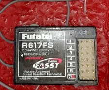 Futaba R617 FS RC model Receiver (5 available).