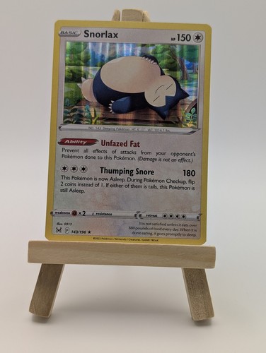 Snorlax 143 196 lost - 143/196, origin