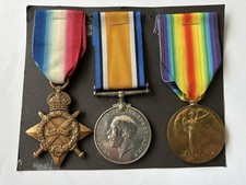 WW1 Trio J35923 W G Westrup Royal Navy From Hammersmith London.