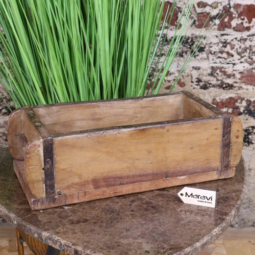 Vintage brick mould wooden - brick,
