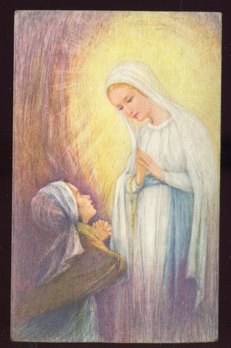 Antique holy card of our - ,