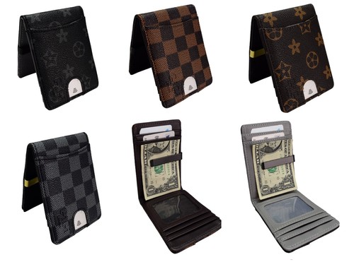 Mens wallet money clip card - wallet,