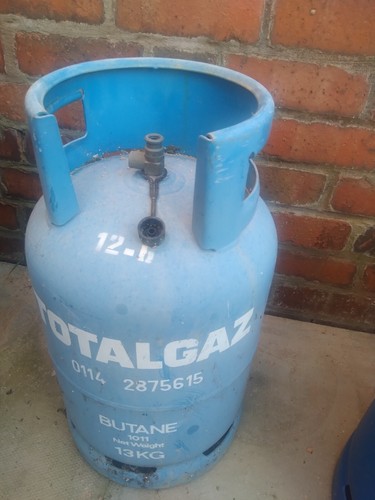 13kg butane gas bottle - , empty