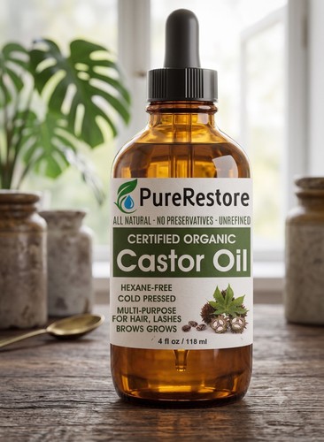 Castor oil organic 100 - castor,