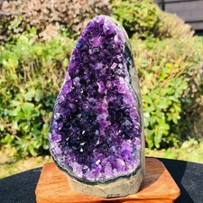 Natural amethyst crystal - natural,