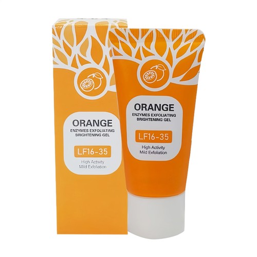 Orange enzymes exfoliating - enzymes,