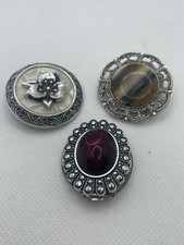 Vintage Scarf Clip Bundle x 3
