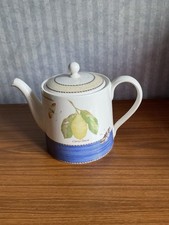 WEDGWOOD SARAHS GARDEN 2pnt TEAPOT CITRUS LIMON