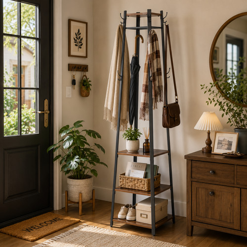 Modern basic tall - modern, rack